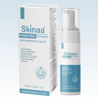 Skinaa Hydrating Face Wash with Pentavitin | Moisturizing Cleanser | 100ml