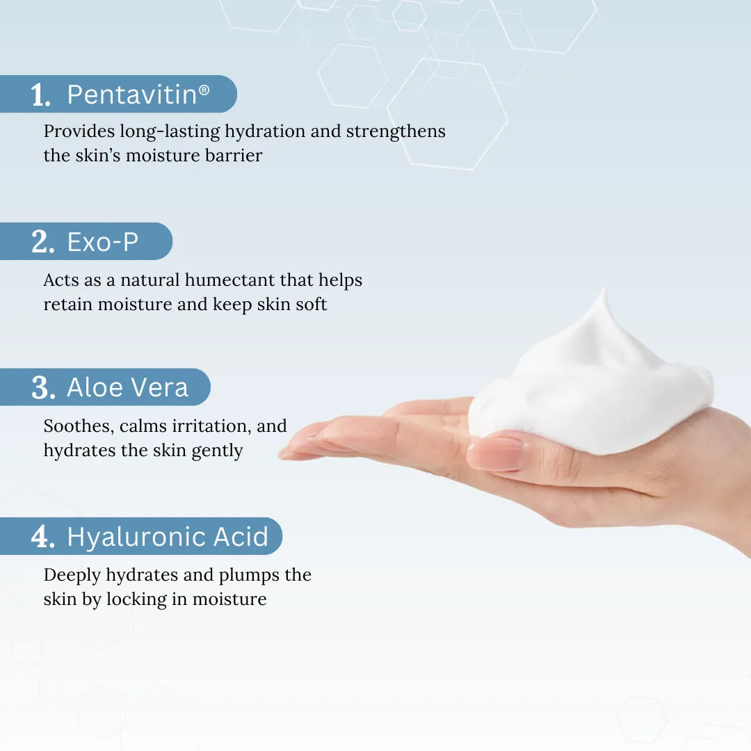 Skinaa Hydrating Face Wash with Pentavitin | Moisturizing Cleanser | 100ml