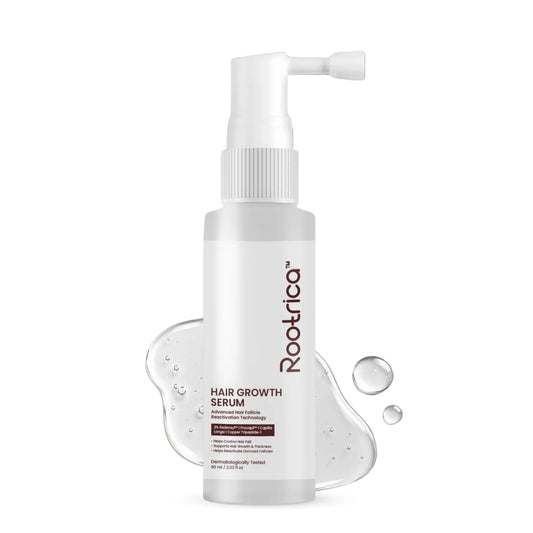 ROOTRICA Hair Growth Serum, Hair-Fall Control & Density Actives (60 Ml)
