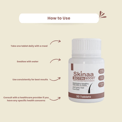 Skinaa Biotin Boost 30 Tabs