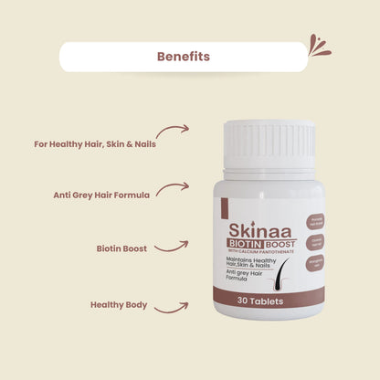 Skinaa Biotin Boost 30 Tabs