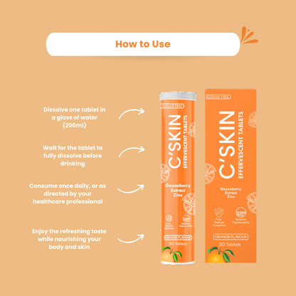C'skin Effervescent Tablets (20tab)