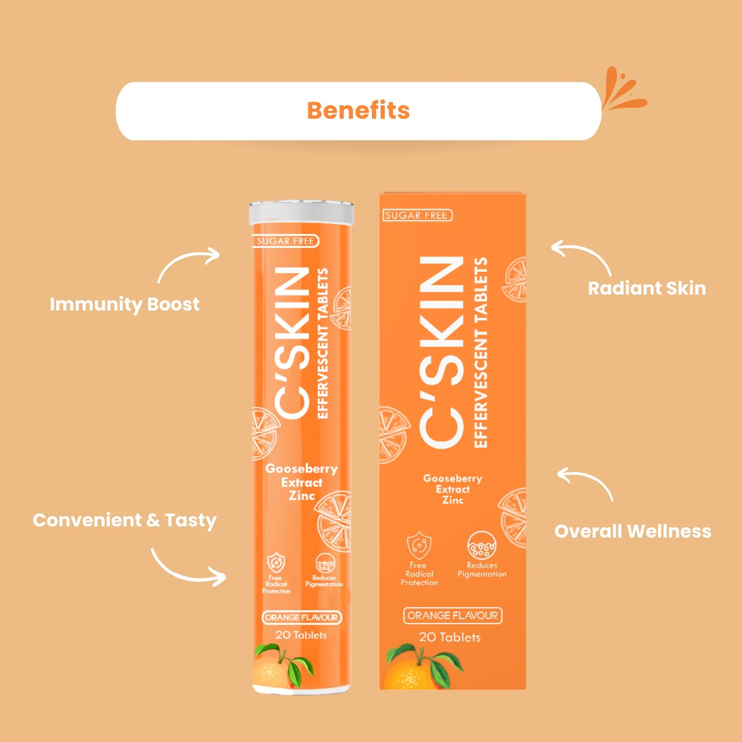 C'skin Effervescent Tablets (20tab)