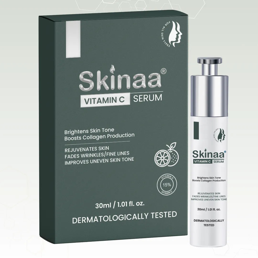 Skinaa Vitamin C Serum 15% | Brightening & Anti-Aging Face Serum for Glowing Skin | 30 ml