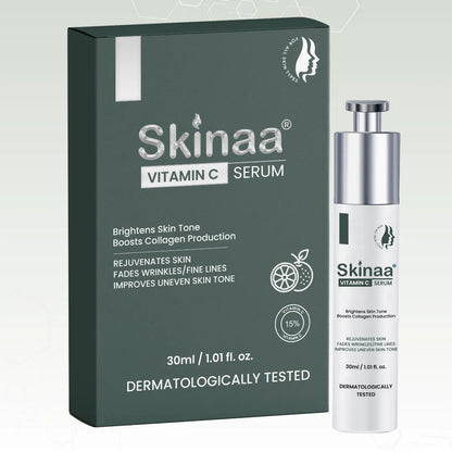 Skinaa Vitamin C Serum 15% | Brightening & Anti-Aging Face Serum for Glowing Skin | 30 ml