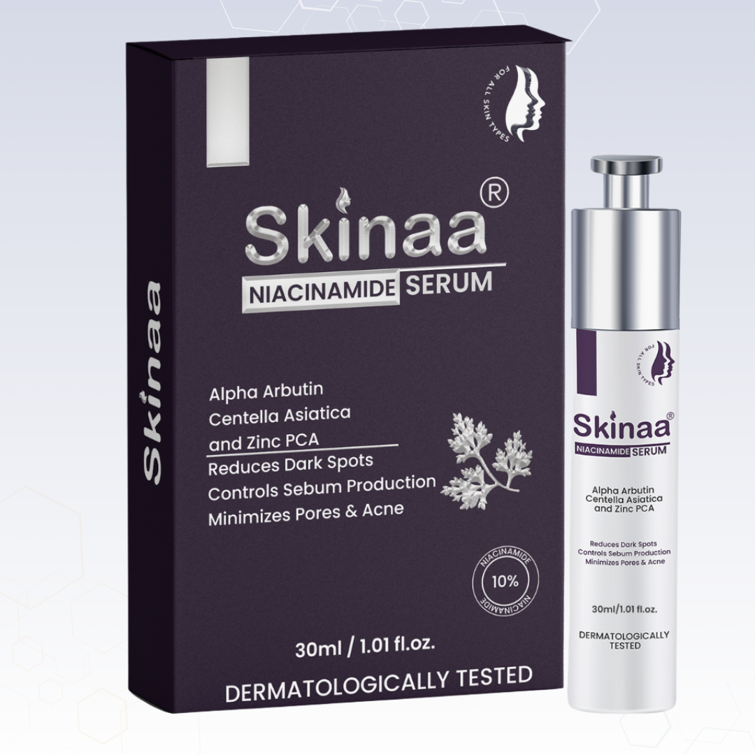 Skinaa 10% Niacinamide Face Serum | Acne Control & Pore Minimizing Serum for Clear Skin | 30 ml