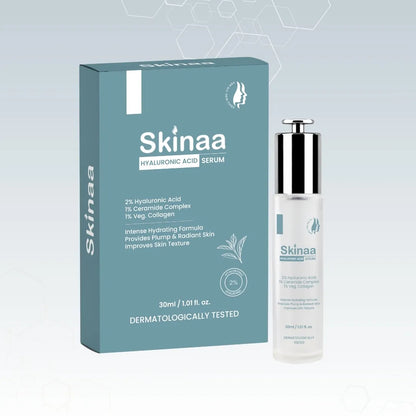 Skinaa 2% Hyaluronic Acid Serum for Deep Hydration & Plumping Face Serum | 30 ml