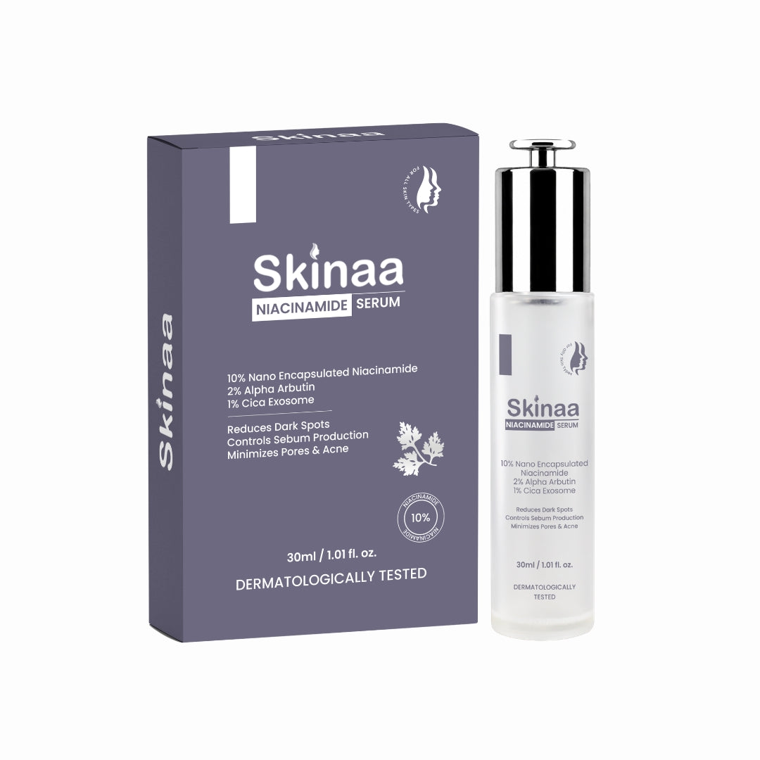 SKINAA Niacinamide Face Serum for Dark Spots, Pore Tightening, Acne, & Oil Control (30 ml)