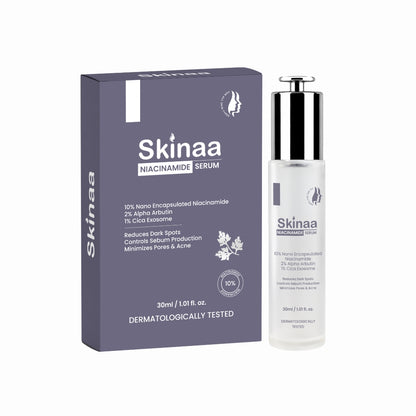 SKINAA Niacinamide Face Serum for Dark Spots, Pore Tightening, Acne, & Oil Control (30 ml)