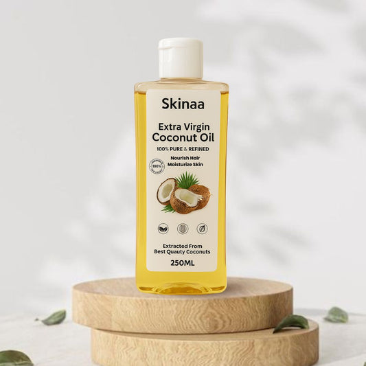 Skinaa Extra Virgin Coconut Oil, 100% Pure And Refined, 250ml