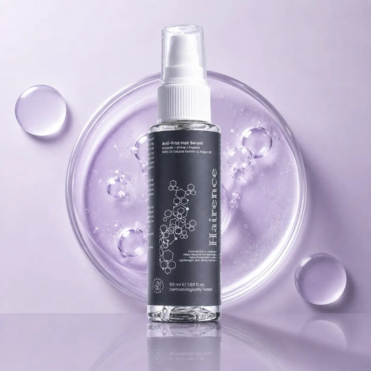 Hairence Anti-Frizz Hair Serum with 2% Dimethicone, 3% Phenyl Trimethicone