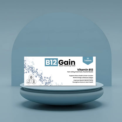 B12 Gain Mouth Dissolving Tablet - (1x10) - 10 Tablets