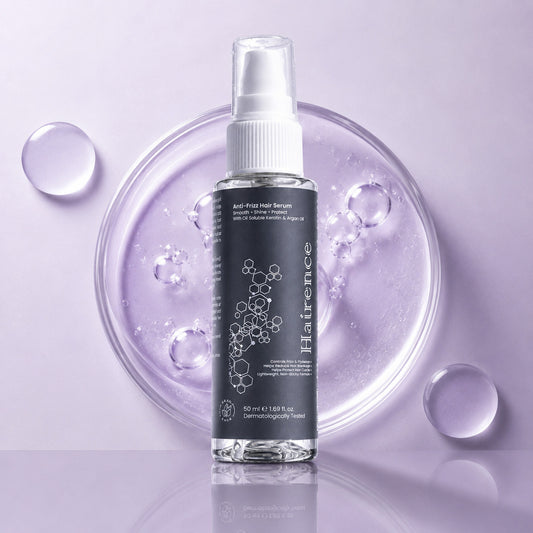 Hairence Anti-Frizz Hair Serum with 2% Dimethicone, 3% Phenyl Trimethicone