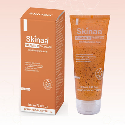 Skinaa Vitamin C Face Wash for Instant Skin Brightening | 100ml